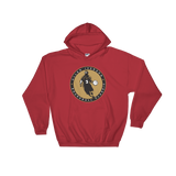 red hoodie